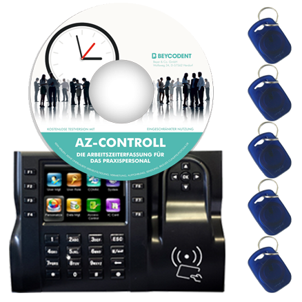 AZ-CONTROLL Komplett-Paket mit Offline-Terminal